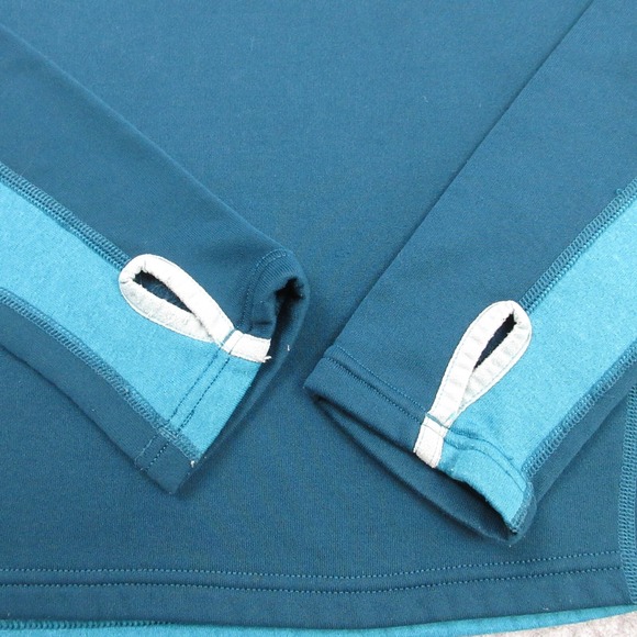 Patagonia Capilene Pullover Women XS 4 Expedition Polartec Zip Neck‎ Jacket Blue - Picture 7 of 15